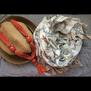 Lightweight Scarf with Tigers